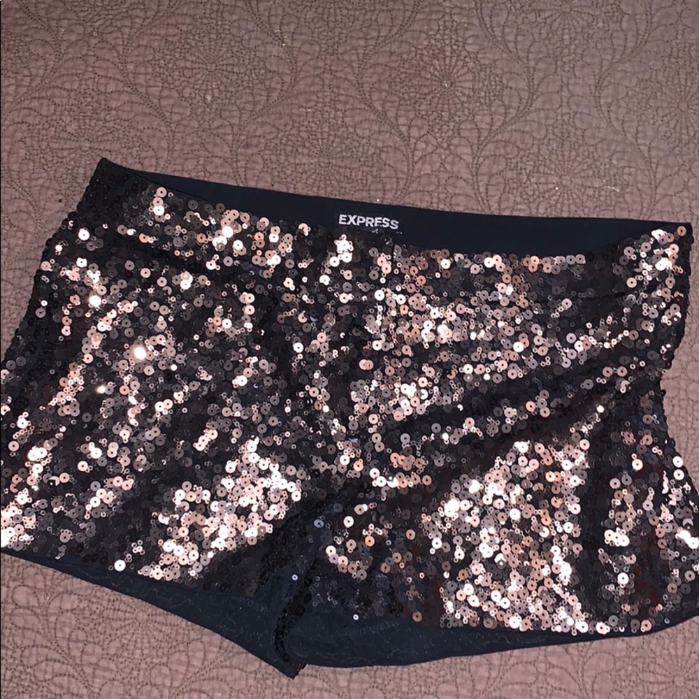 Sequin Shorts